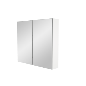 Storke Reflecta Spiegelschrank Bad: 85 x 75 cm, Weiß matt