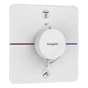 Hansgrohe Showerselect Comfort Q inbouw thermostaat 2 uitgangen mat wit