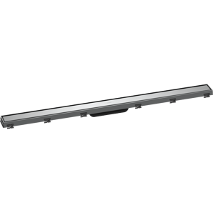 Hansgrohe RainDrain Match kit de finition pour rigole de douche 100cm Noir Mat