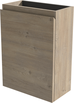 Linie Lado meuble lave-mains suspendu 40 x 21 cm chêne naturel