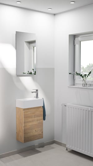 Linie Lado meuble WC avec lavabo Vano