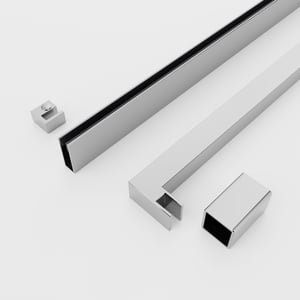 Balmani Modular Rise profielenset glanzend chroom