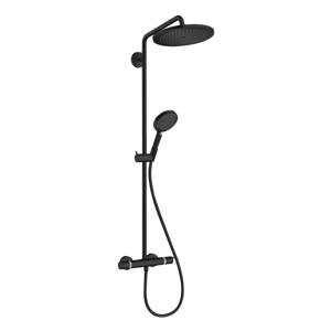 Hansgrohe Croma Select S 280 regendoucheset thermostatisch Mat Zwart