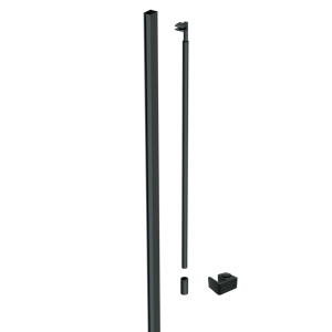 Linie Walk-in II set profielen 8 mm glas mat zwart