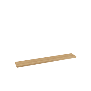 Balmani Legno tablette de finition pour armoire de toilette chêne vieilli 120 x 18 cm
