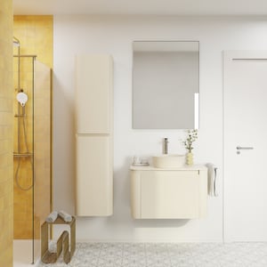 Storke Soft badkamermeubel met Tavola Soft tablet voor waskom(men)