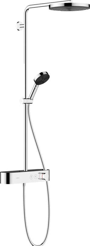 Hansgrohe Pulsify S260 thermostatische kraan regendoucheset Glanzend Chroom