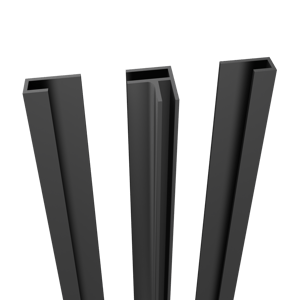 Linie lot de profilés d'angle + profilés latéraux pour panneau mural salle de bain 260 cm PVC Montana Mist