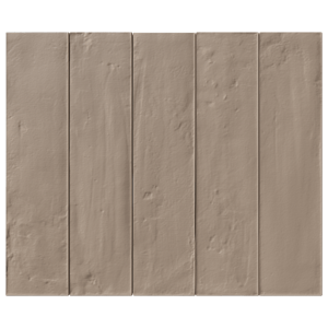 Carruzo Barrio keramische Wandfliesen 32 Stück, 6x25cm Cobre