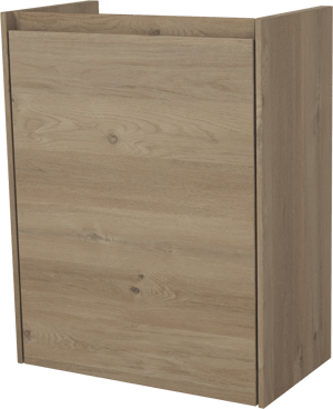 Storke Edge meuble lave-mains suspendu 40 x 22 cm chêne brut