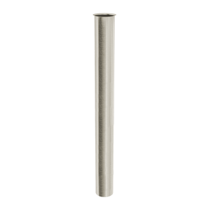 Santeg Draintube rallonge à collet siphon lave-mains Ø 32 mm 30 cm Brushed Coolmetal