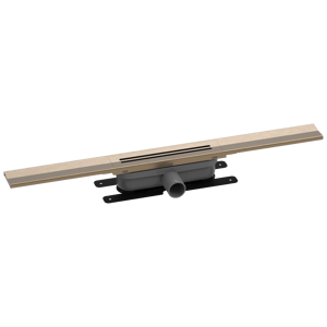 Easy Drain R-Line Clean Color Duschrinne 70cm Brushed Bronze