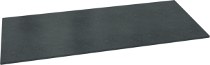 Balmani Stretto enkel of dubbel wastafelblad verzoete graniet 135 x 55 cm