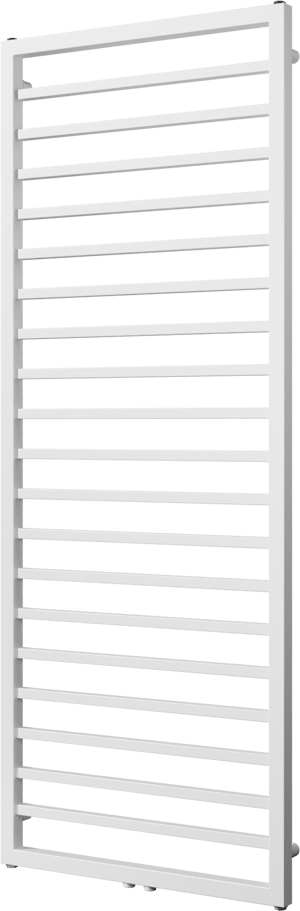 Vipera Listona Handtuchheizkörper: 180 x 60 cm, Elektro- und Zentralheizung, Weiß matt, Seiten- & Mittelanschluss, 1030W