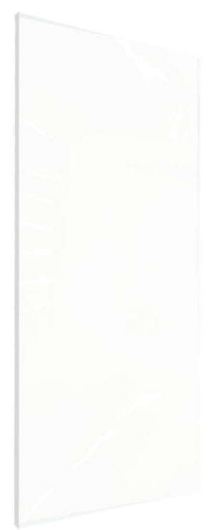 Linie Wall douchewandpaneel 120 x 220 cm acryl Glanzend Wit