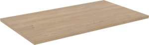 Linie Lado enkel tablet natuur eiken melamine 70 x 46 cm