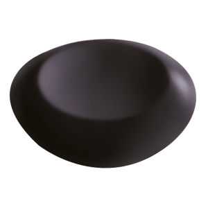 Luca Varess Riposo coussin de bain noir