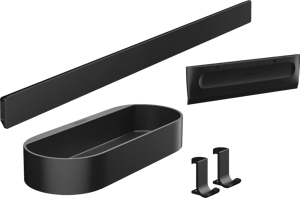 Hansgrohe WallStoris set d'accessoires de douche noir mat