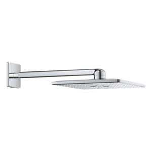 Grohe Rainshower SmartActive 310 Cube Regendusche Duschkopf: Quadratisch, Wandmontage, 31 x 31 cm, Chrom Glänzend