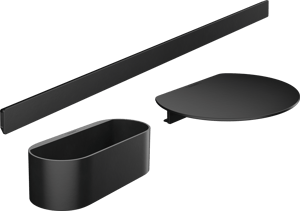Hansgrohe WallStoris set salles de bains noir mat