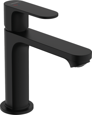 Hansgrohe Rebris 110 robinet de lavabo bas Noir Mat