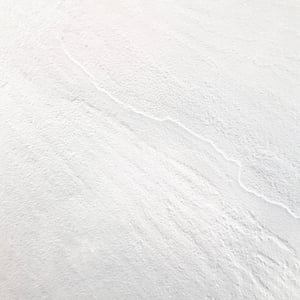 Linie Rumba Duschrückwand 90 x 220 cm Acryl Weiß Schieferstruktur