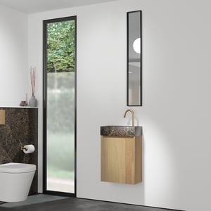 Balmani Mitra Gäste-WC Möbel mit Dama Waschtisch