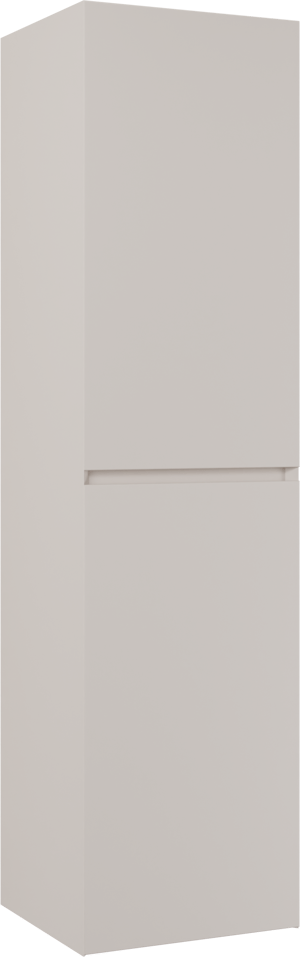 Balmani Mitra colonne salle de bains suspendu Cotton Beige 45 x 35 x 169 cm