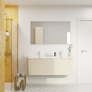 Storke Soft badkamermeubel met Kera Soft wastafel