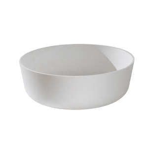 Balmani Zone vasque à poser Solid Surface mat rond Ø 35 cm
