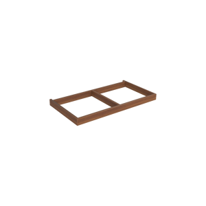 Balmani Lucida socle pour meuble sous-vasque noyer Américain 90 x 55 cm
