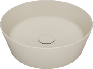 Storke Cona waskom mat sand top solid rond Ø 36 cm