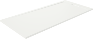 Balmani Andes douchebak 170 x 80 cm solid surface mat wit