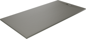 Luca Varess Fusion douchebak 180 x 90 cm composietmarmer mat zijdegrijs