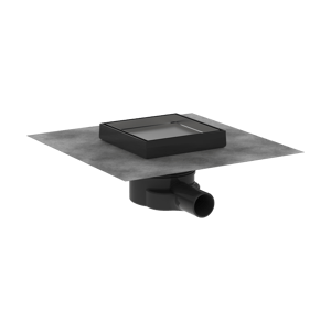 Hansgrohe RainDrain Point rigole de douche 15cm RSV Look grille à carreler