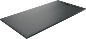 Luca Varess Fusion douchebak 180 x 90 cm composietmarmer Mat Zwart