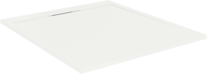 Balmani Andes Duschwanne: 110 x 80 cm, Solid Surface, Weiß matt