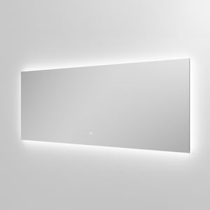 Balmani Giro Touch rechthoekig badkamerspiegel 180 x 65 cm met spiegelverlichting en anti-damp