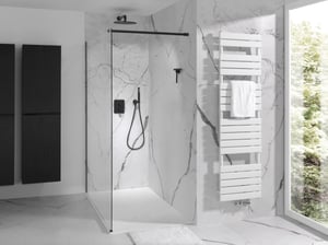 Blaufoss Smartbox Softline inbouw regendoucheset, inclusief inbouwelement