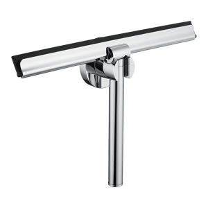 Blaufoss raclette de douche chrome avec système de suspension pour fixation murale