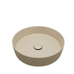 Balmani Fiyi waskom mat Dune Solid Surface rond Ø 39 cm