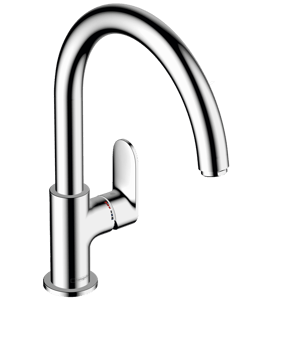 Hansgrohe Vernis Blend keukenkraan glanzend chroom