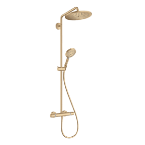 Hansgrohe Croma Select S 280 Duschsystem: Brushed Bronze