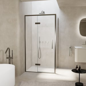 Balmani Senses Design Eckdusche mit Drehtür