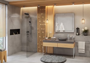 Hansgrohe RainDrain Flex kit de finition pour rigole de douche découpable