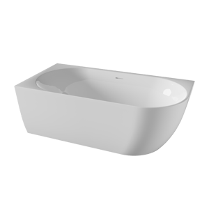 Luca Varess Otello 2-Personen-Eckbadewanne: links, 170 x 80 cm, Acryl, Weiß Glänzend, inklusive Ablaufventil