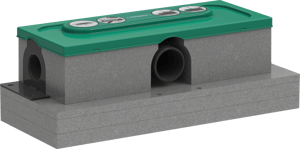 Hansgrohe uBox Standard Installationset für Duschrinne Für Raindrain Flex