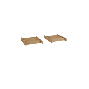Balmani Legno ladeverdeler verweerde eik 90cm
