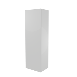 Storke Edge zwevende badkamerkast Glanzend Wit 40 x 30 x 125 cm