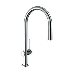 Hansgrohe Talis M54 210 keukenkraan met uittrekbare handdouche chroom